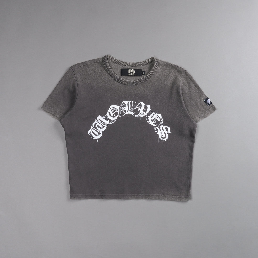 Chopper Webs "Timeless" Tee in Wolf Gray