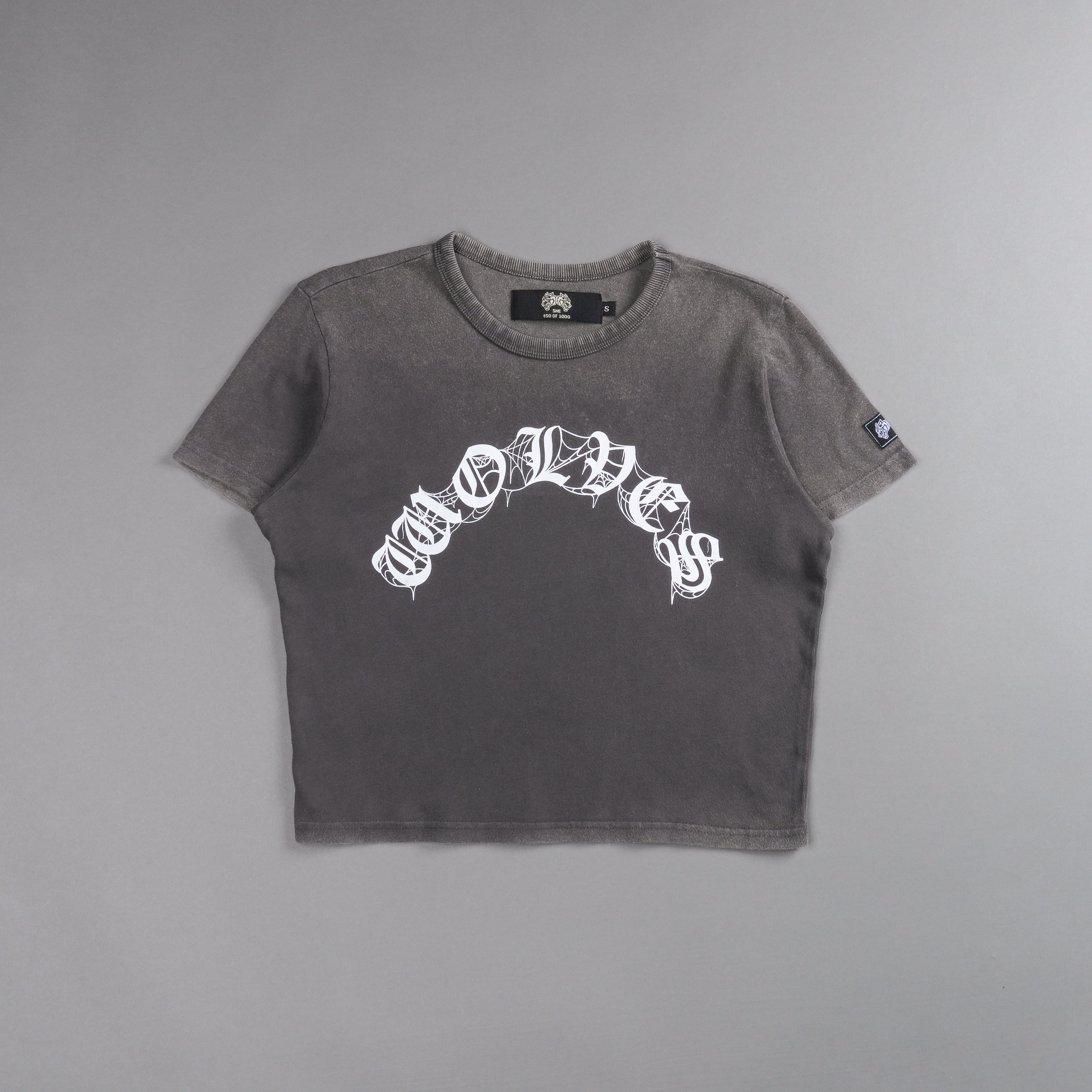 Chopper Webs "Timeless" Tee in Wolf Gray