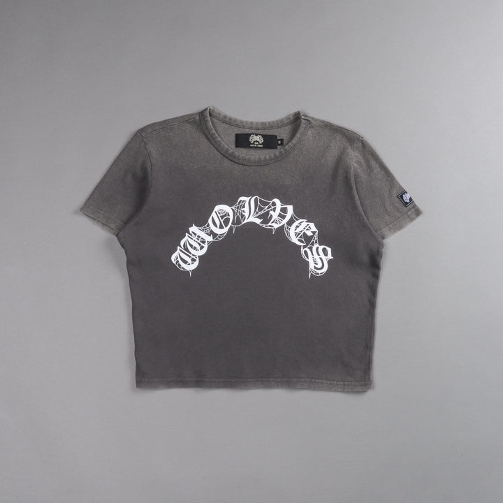 Chopper Webs "Timeless" Tee in Wolf Gray