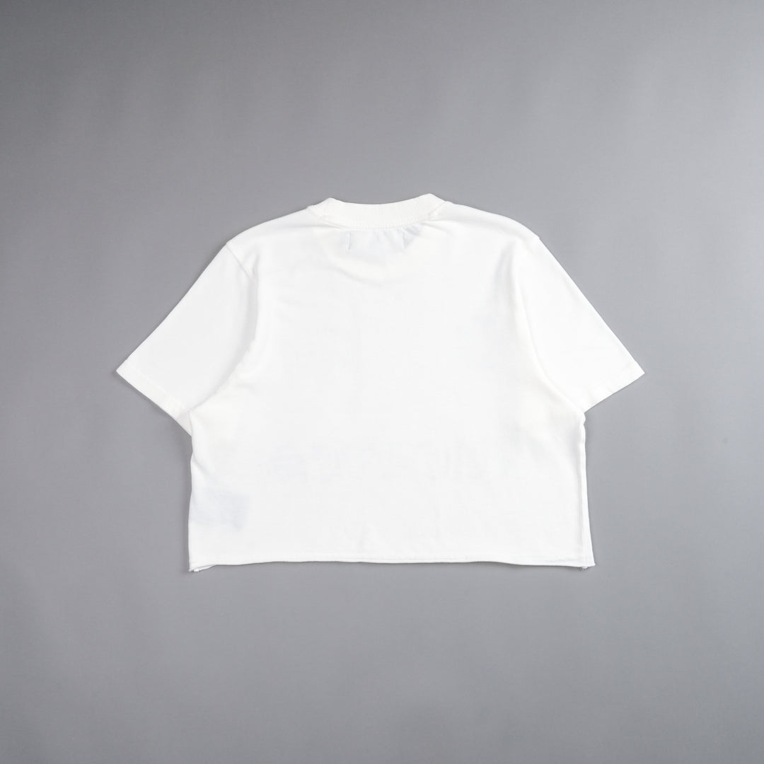 Forged "Premium" (Cropped) Tee in Cream