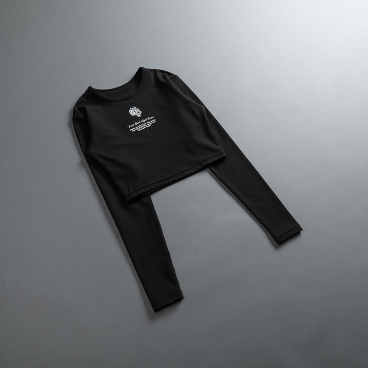 Inner Strength L/S "Energy" Top in Black