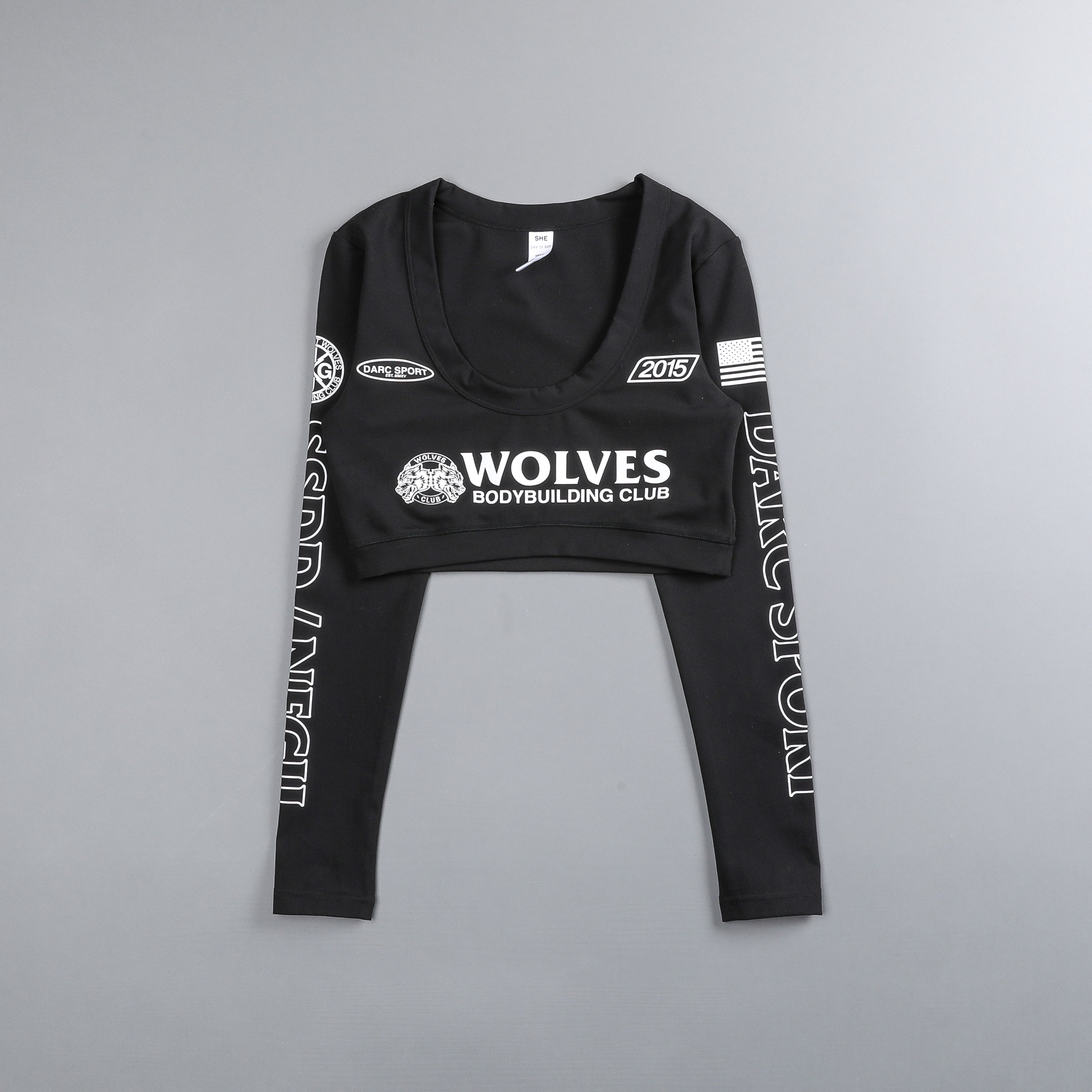 Faster L/S Grace "Energy" Top in Black
