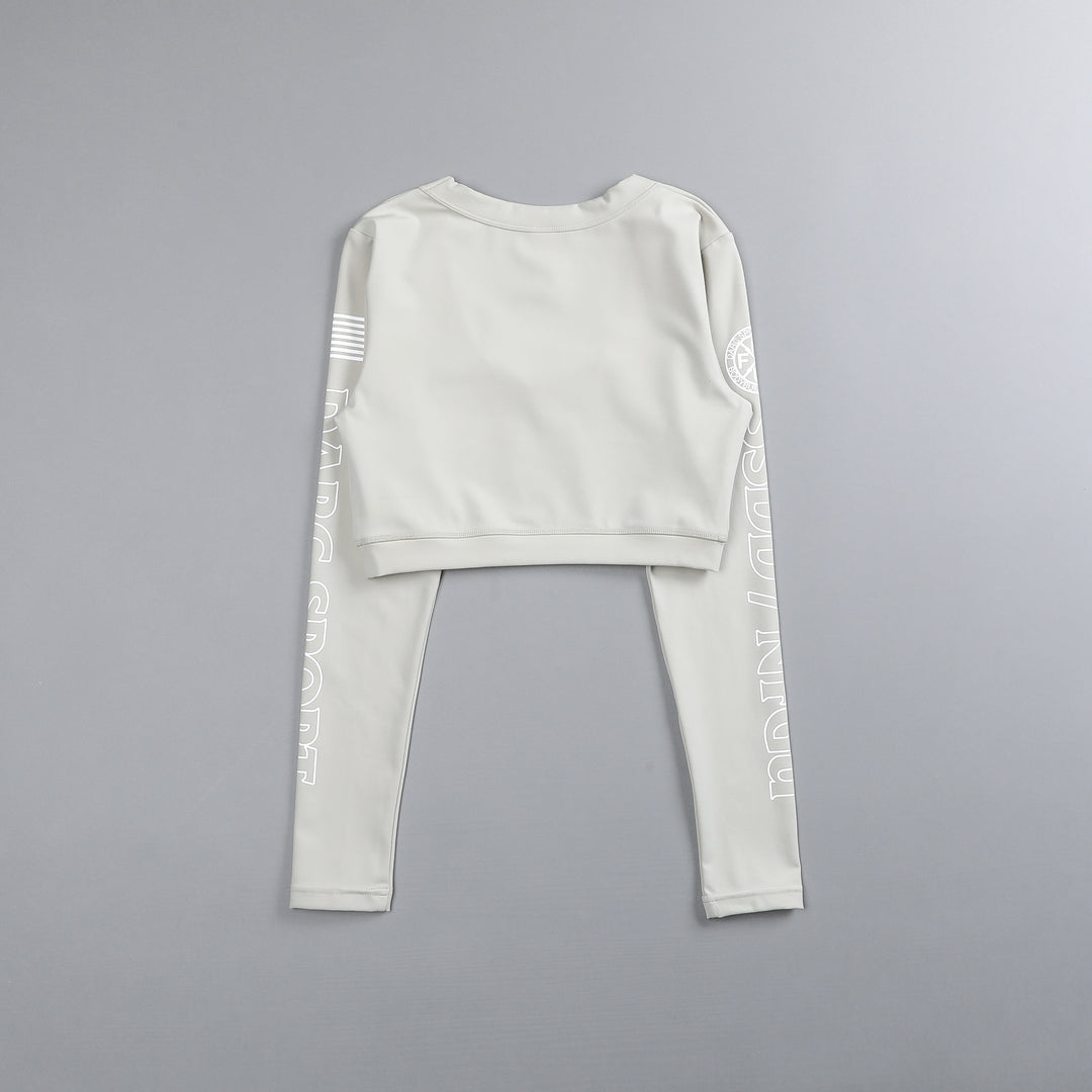 Faster L/S Grace "Energy" Top in Cactus Gray