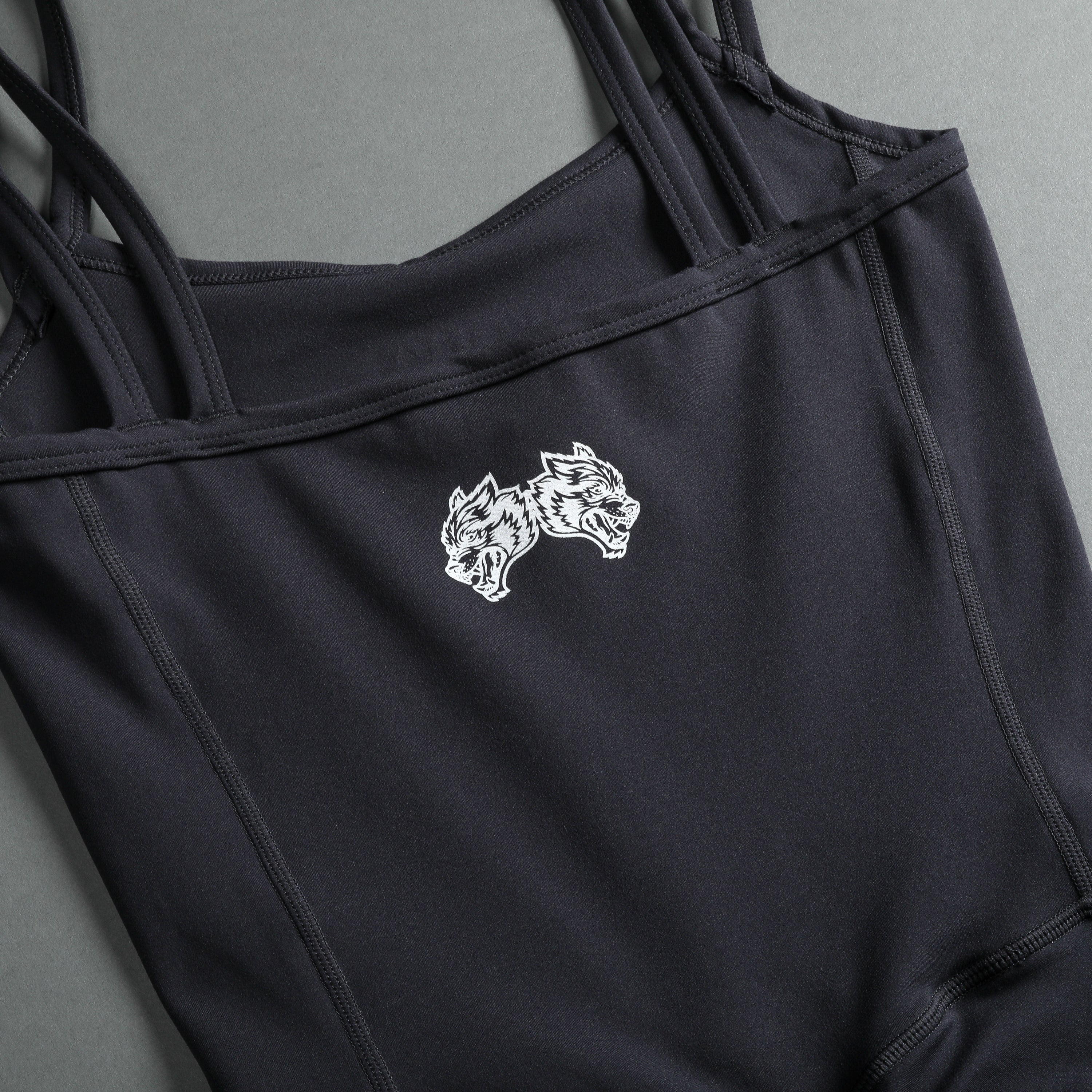Flames Shay "Energy" Bodysuit in Midnight Blue
