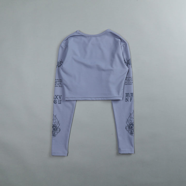 Us Vs. Them L/S "Energy" Top in Norse Blue
