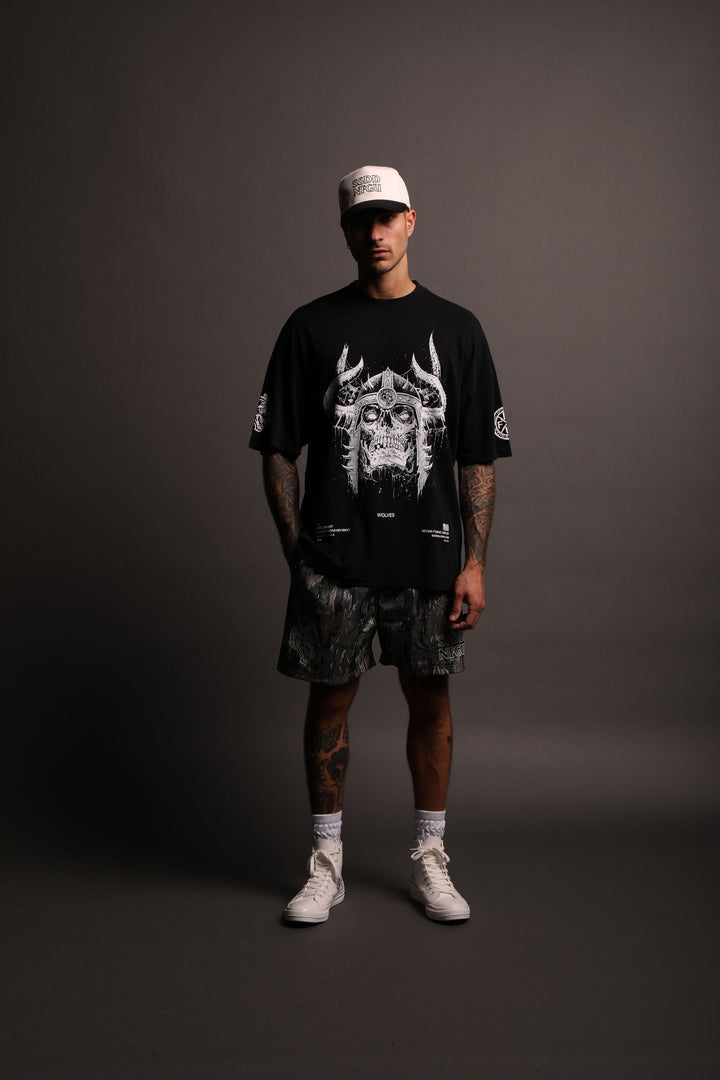 Berserk "Premium Vintage" Oversized Tee in Black