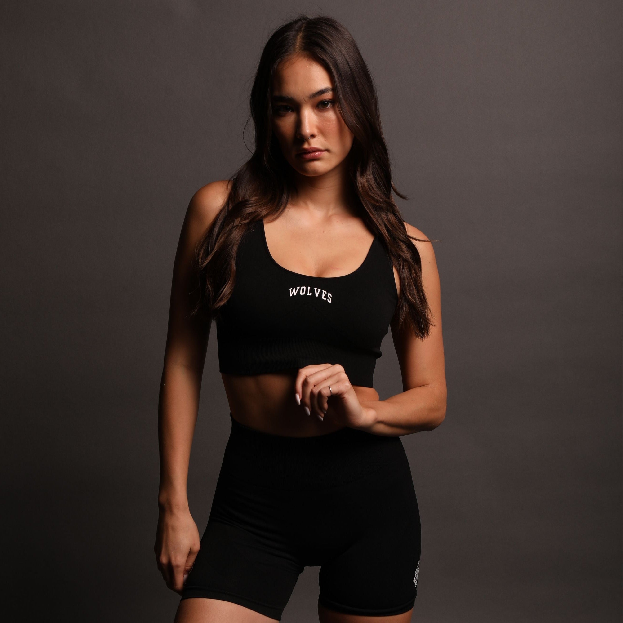 Single "Everson Seamless" Katya OTS Bra in Black