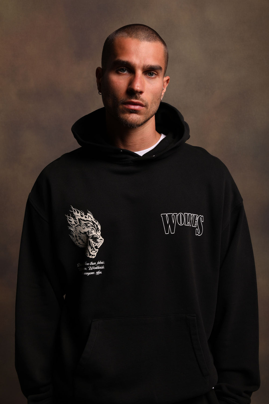 Western "Pierce" Hoodie in Black