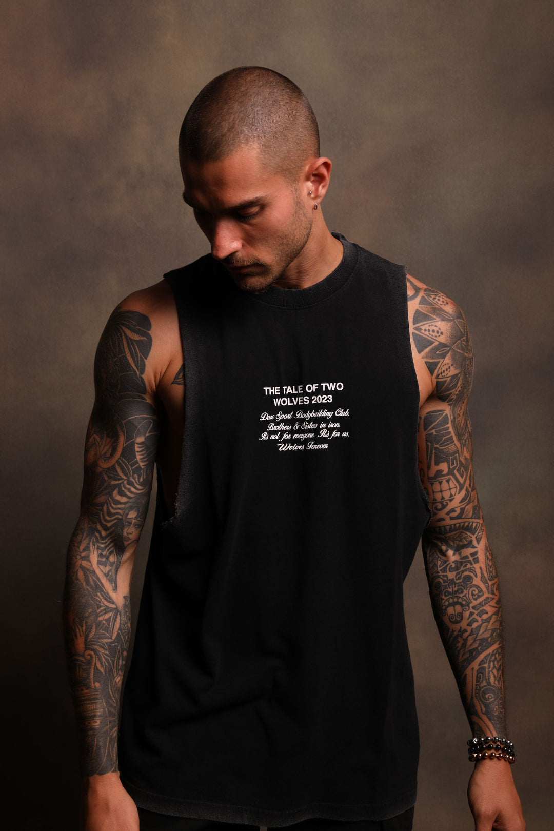 Balance "Tommy" Muscle Tee in Black