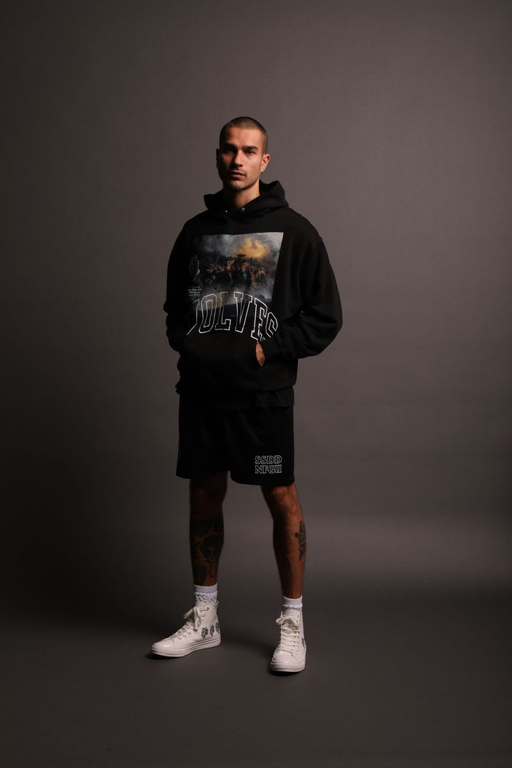 At The Gates "Cornell" Hoodie in Black