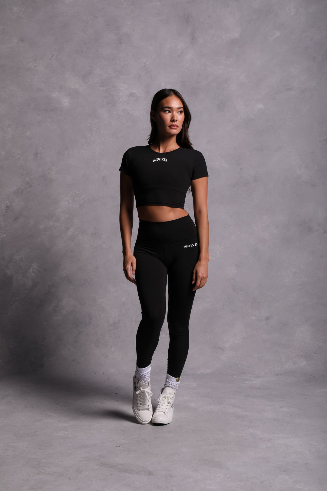 Loyalty S/S "Energy" Top in Black