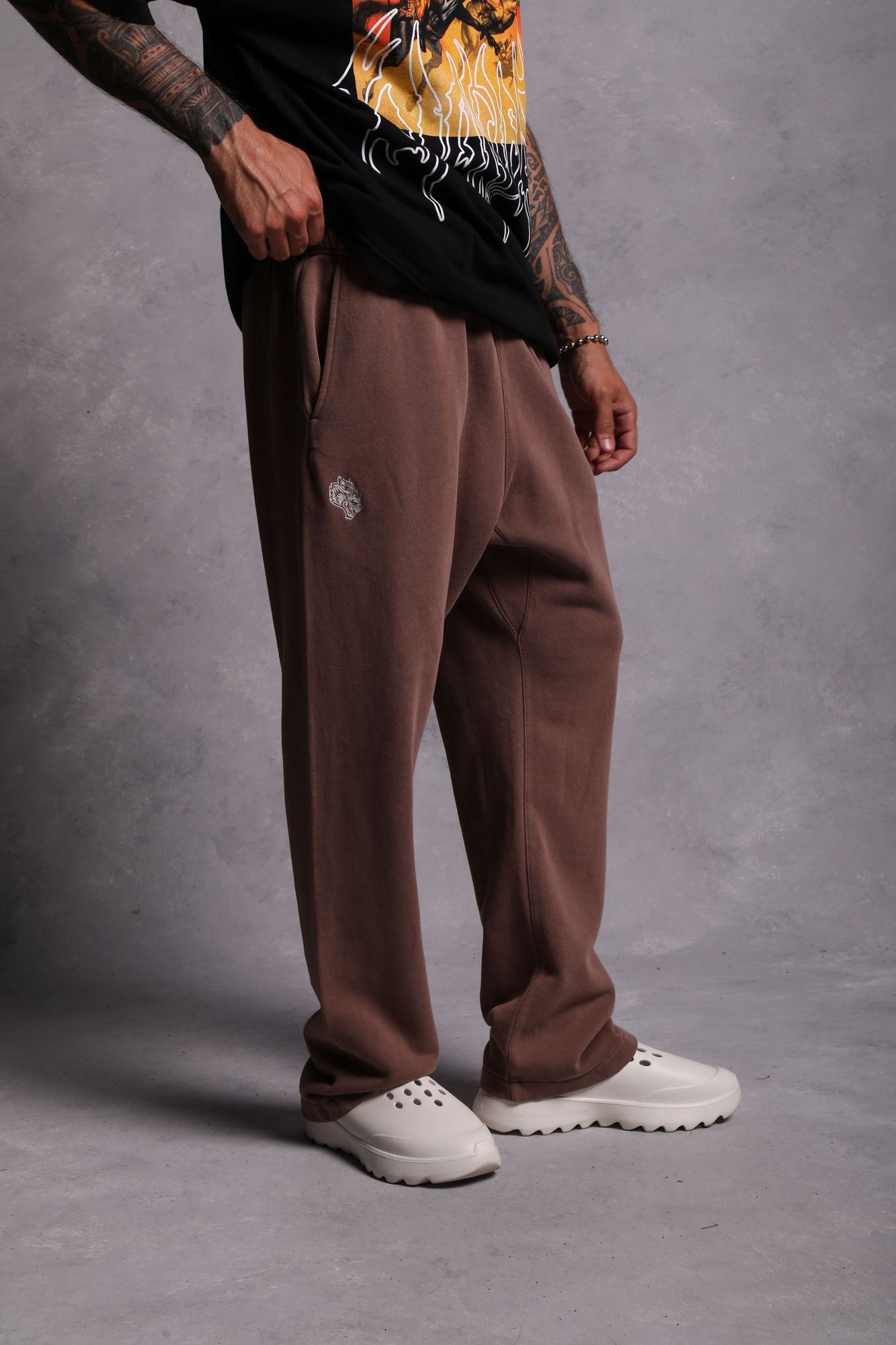 Dual Bigelow Sweat Pants in Norse Brown