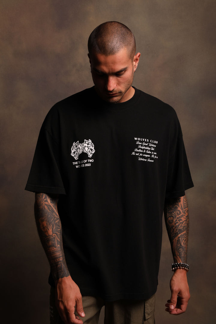 Balance "Premium" Oversized Tee in Black
