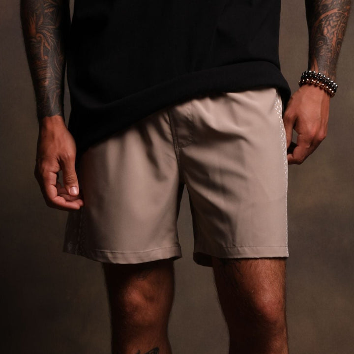 Western Reeves Shorts in Cactus Gray