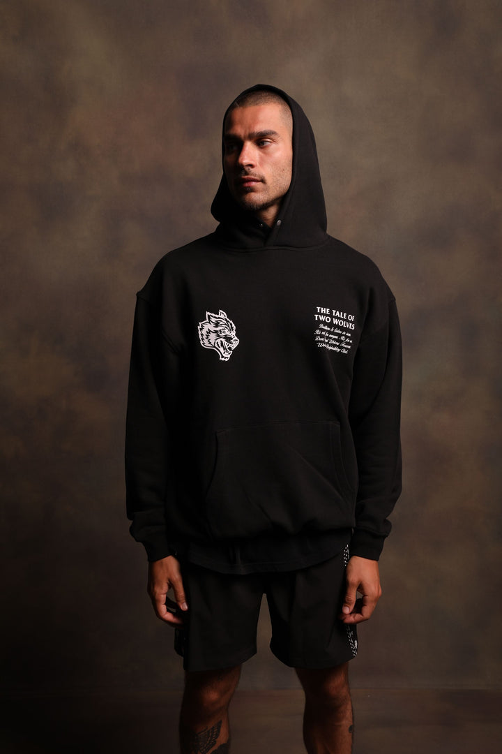 Southwest Paisley "Vintage Pierce" Hoodie in Black