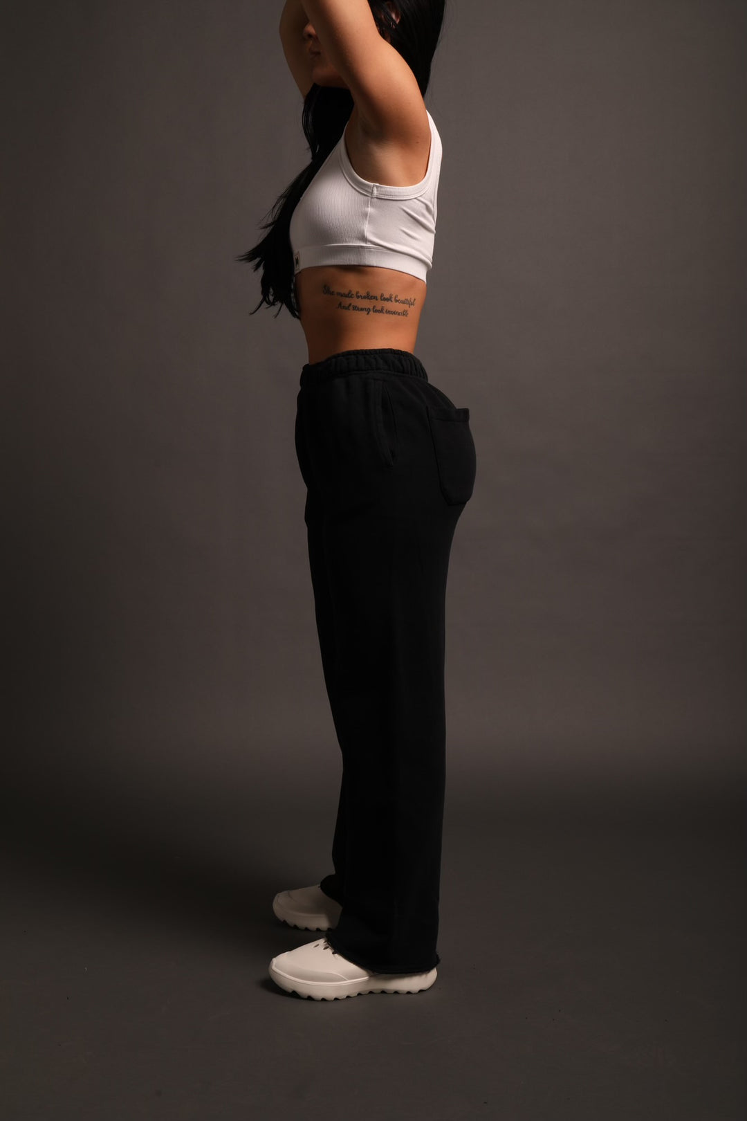 Chopper She Big Cozy Sweats in Black