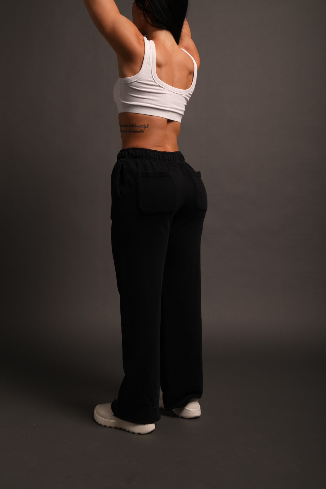 Chopper She Big Cozy Sweats in Black