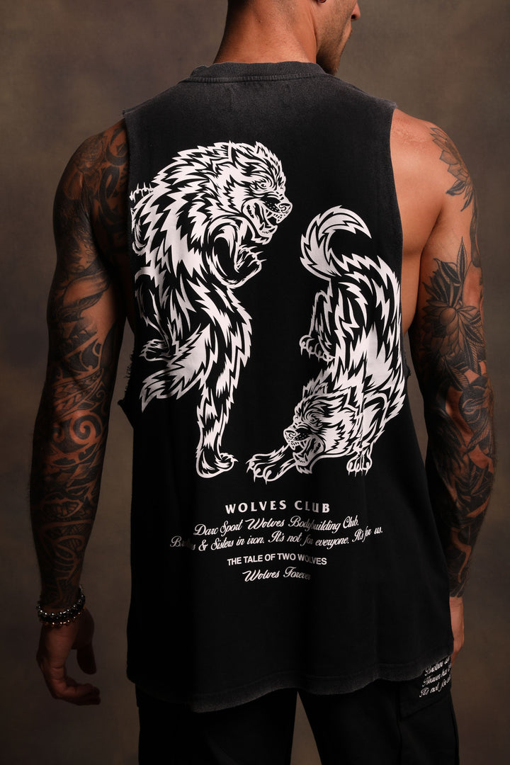 Balance "Tommy" Muscle Tee in Black