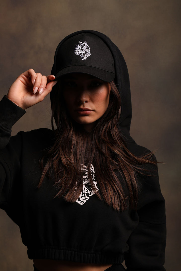 Living 5 Panel Hat in Black