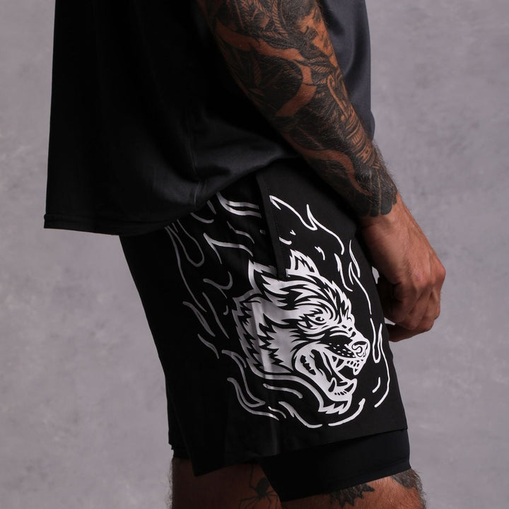 Norse Compression Shorts in Black