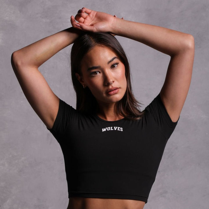 Loyalty S/S "Energy" Top in Black