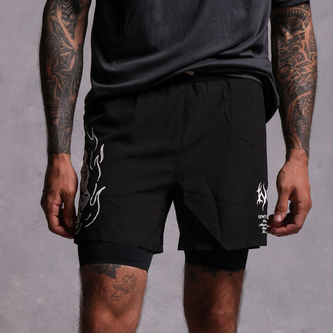 Norse Compression Shorts in Black
