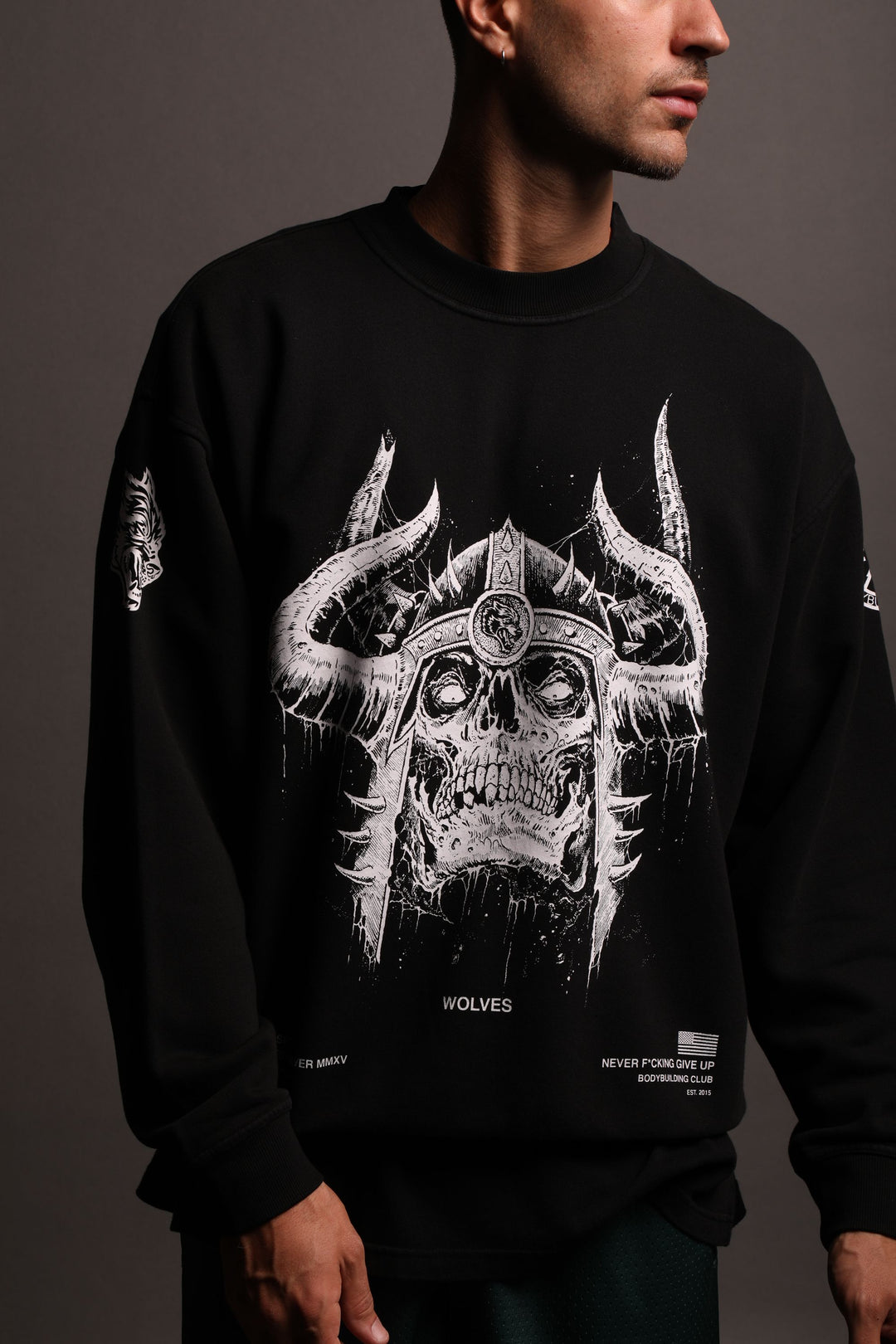 Berserk "Vintage London" Crewneck in Black