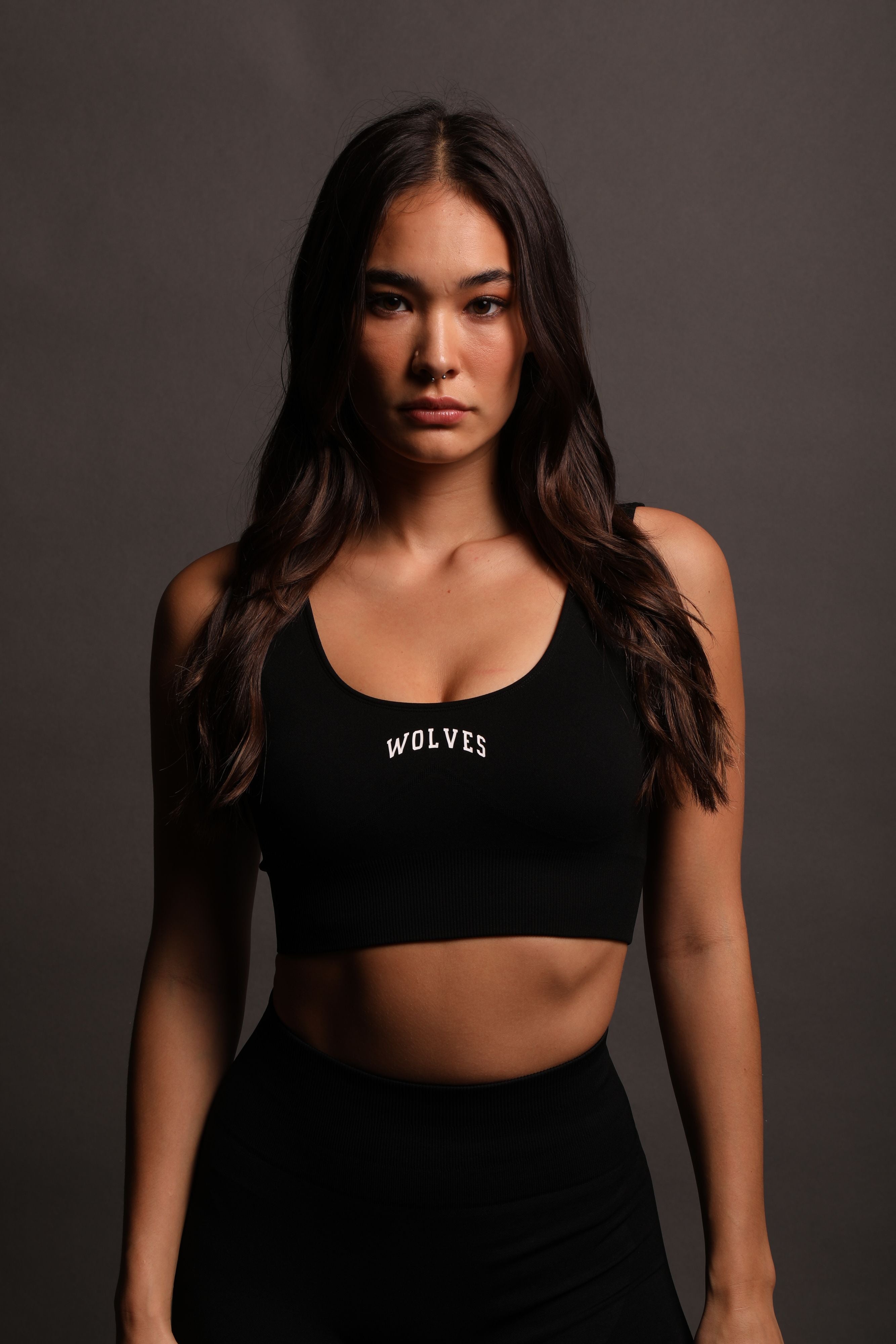 Single "Everson Seamless" Katya OTS Bra in Black