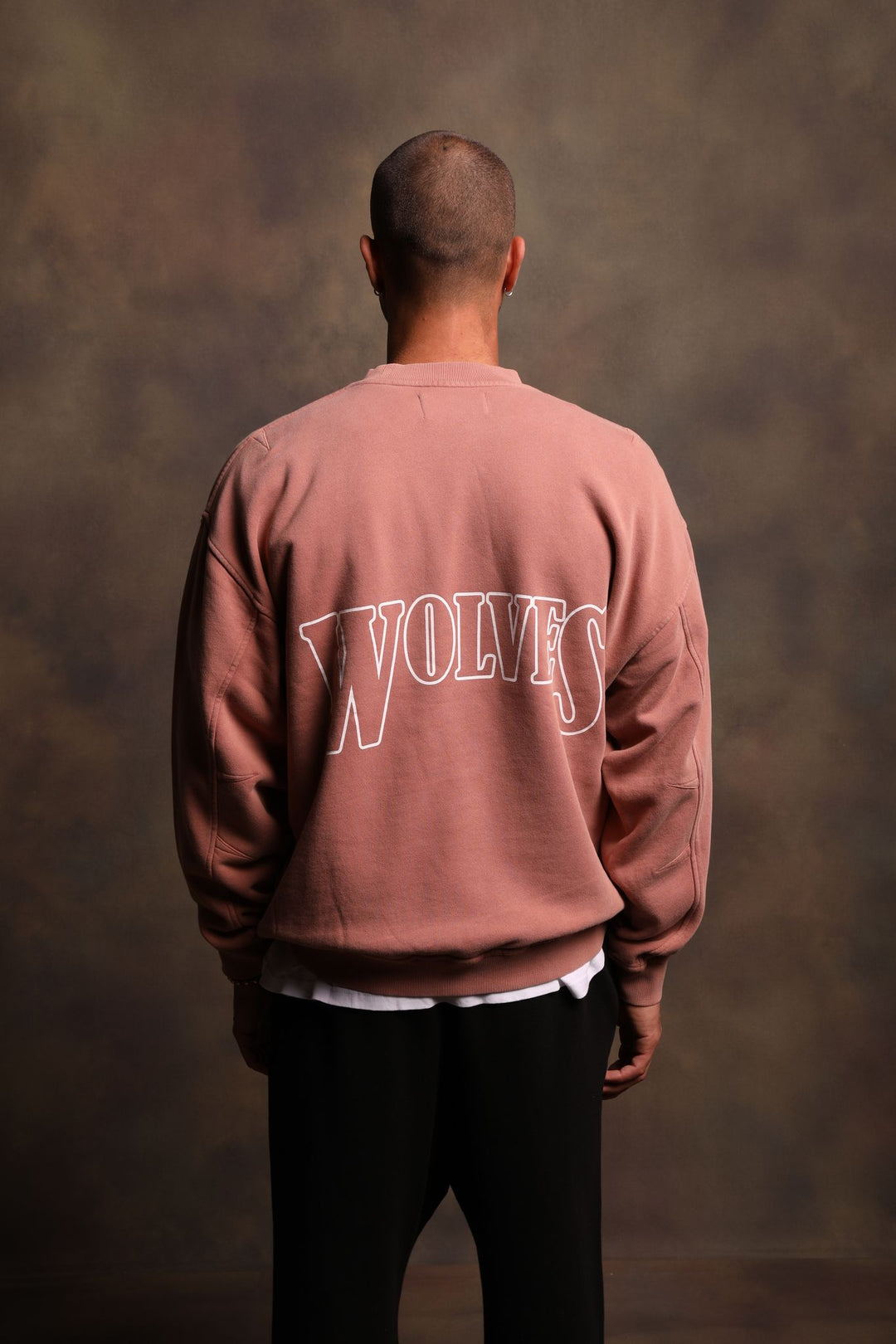 Living Cornell Crewneck in Pigment Desert Rose