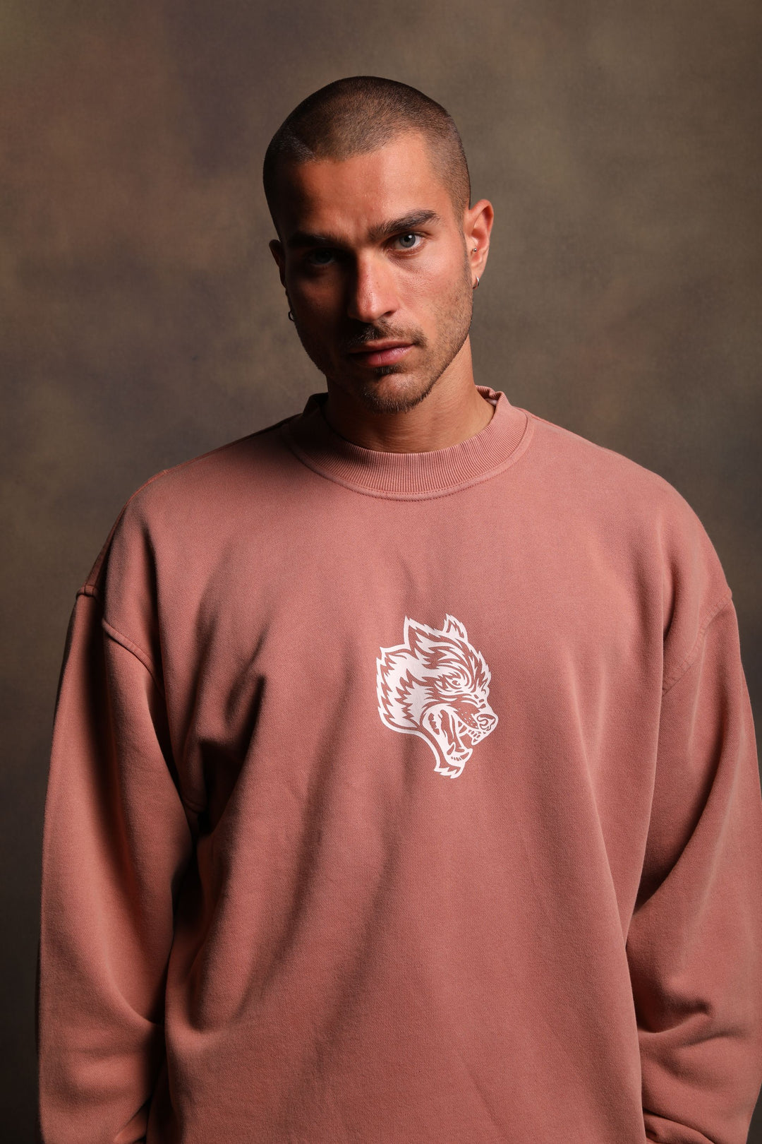Living Cornell Crewneck in Pigment Desert Rose