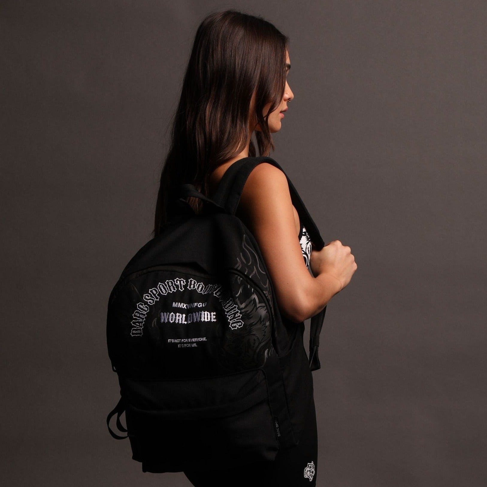 The One You Feed Everyday Backpack in Black