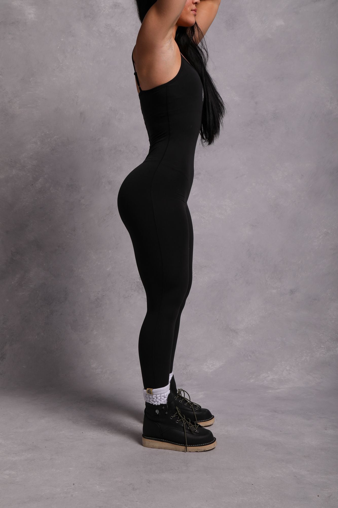 Wolf Head Bella "Energy" Bodysuit in Black