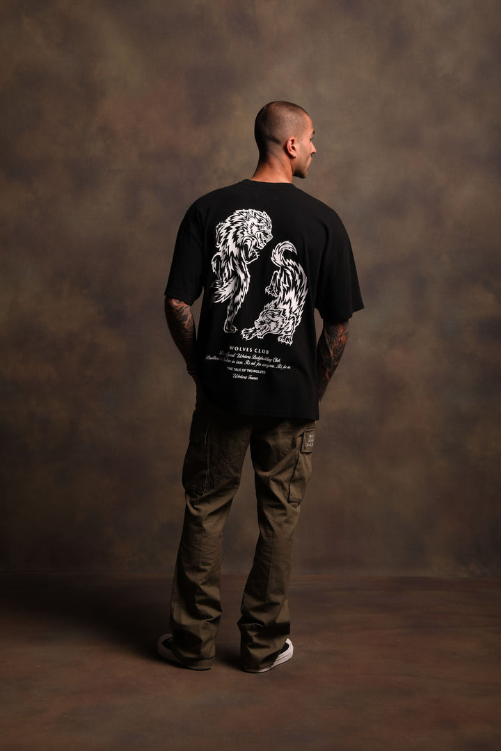Balance "Premium" Oversized Tee in Black