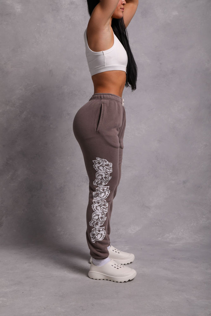Covered She Post Lounge Sweats in Mojave Brown