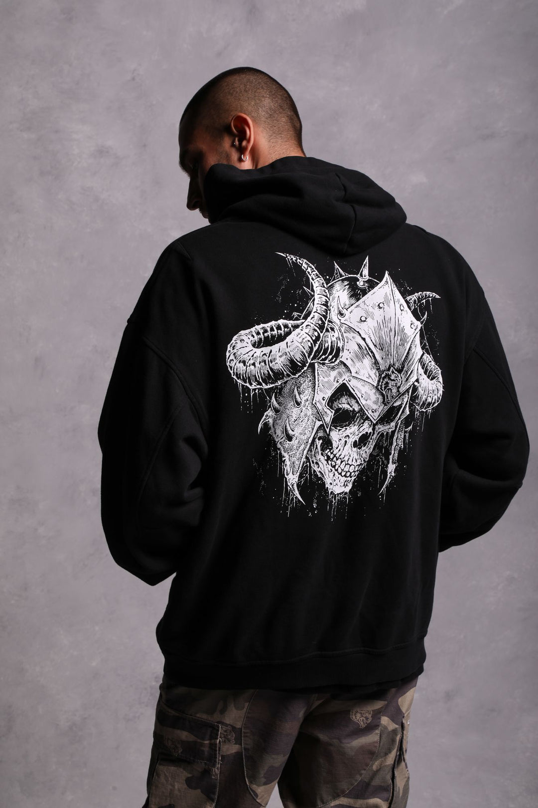 House Of Wolves "Cornell" Hoodie in Black