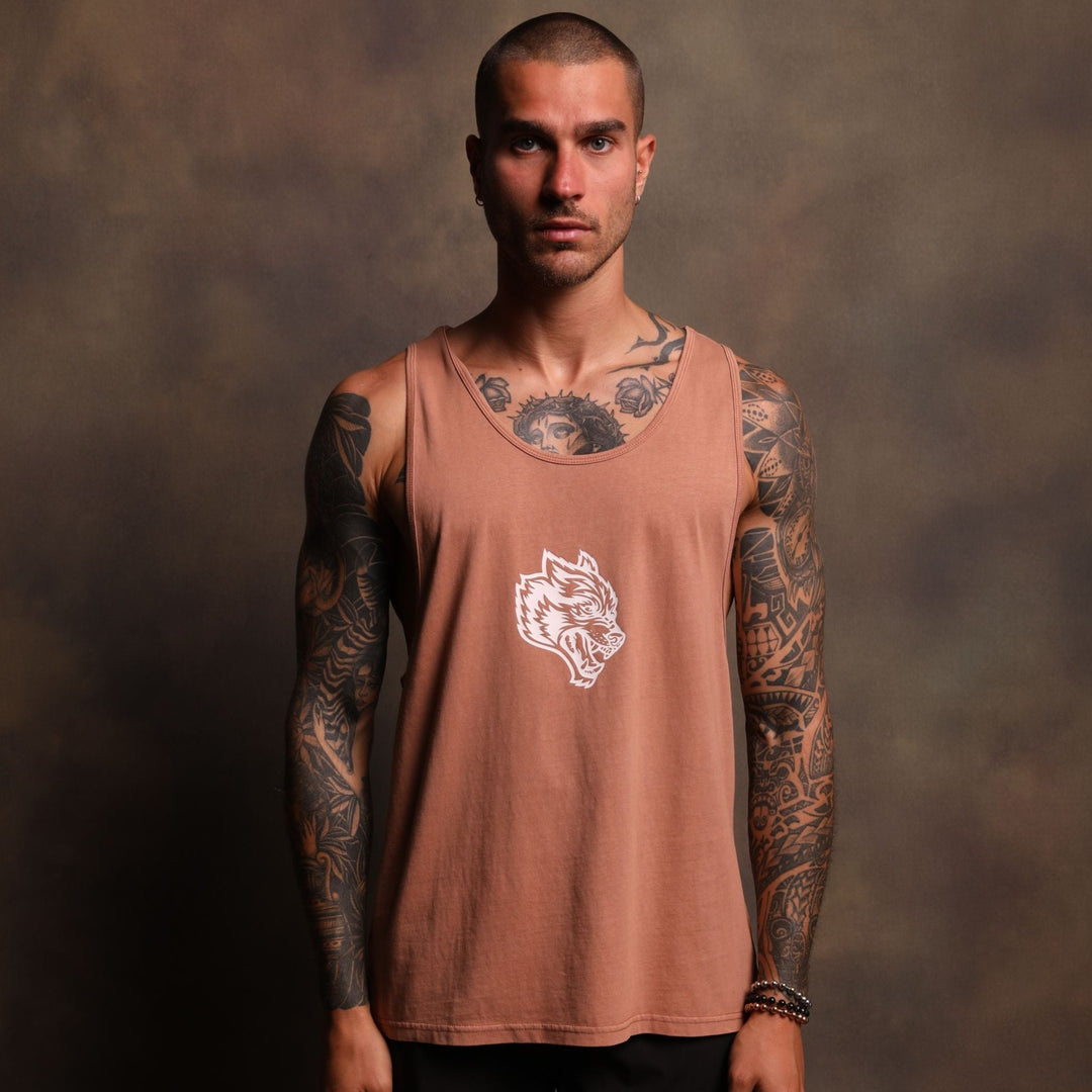 Living Sacrifice Tank in Vintage Desert Rose