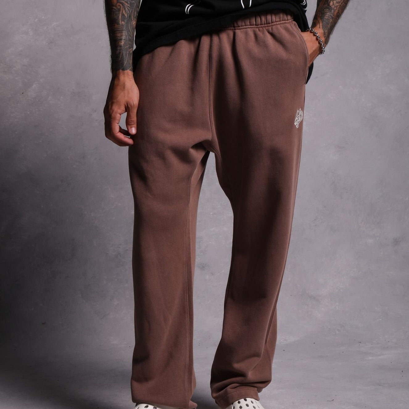 Dual Bigelow Sweat Pants in Norse Brown