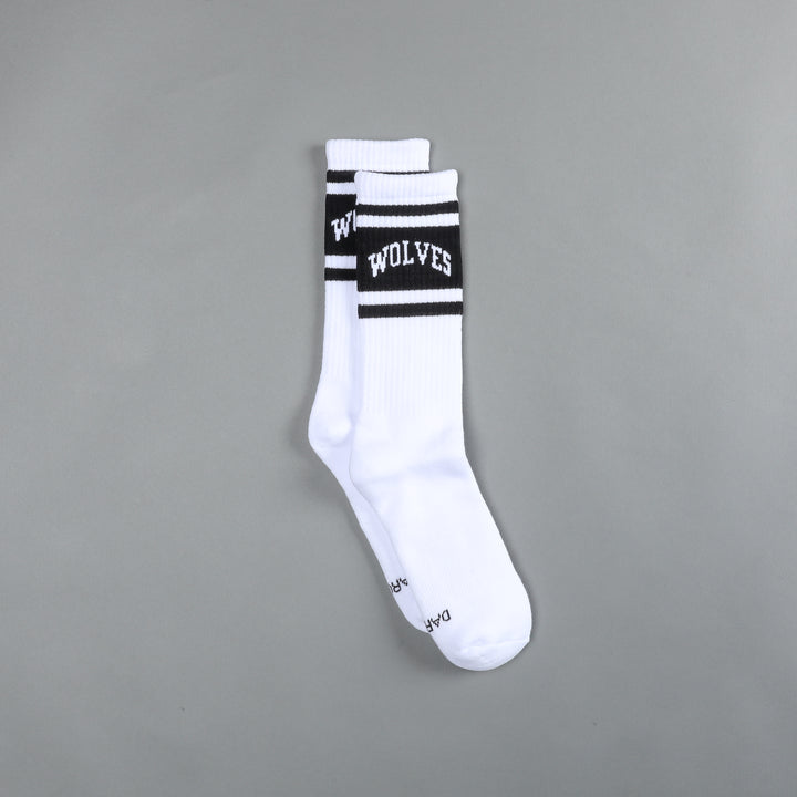 Loyalty Classic Socks in White/Black/Black