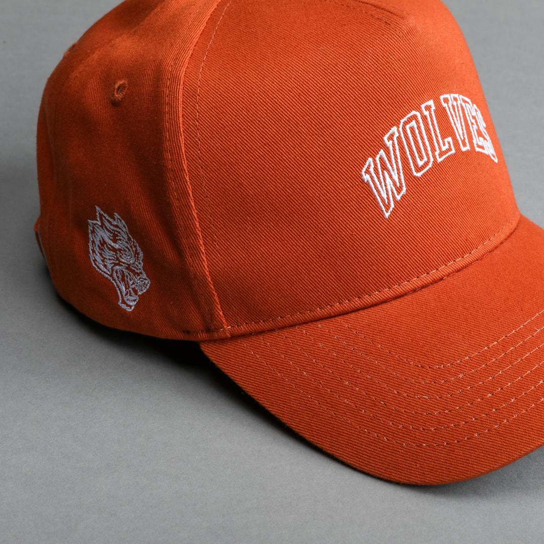 Loyalty 5 Panel Hat in Roman Rust