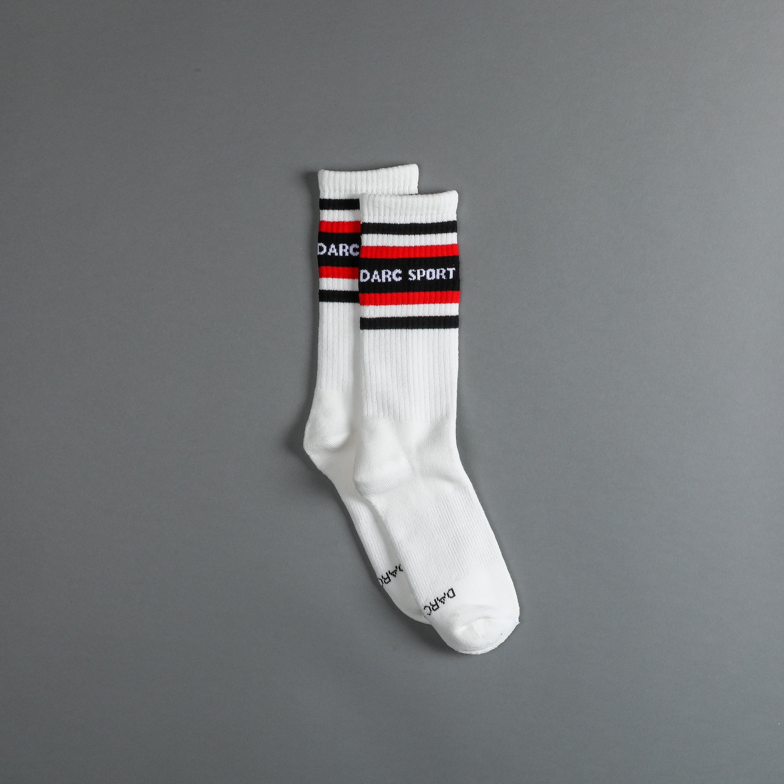 Darc Sport Classic Socks in Cream/Red