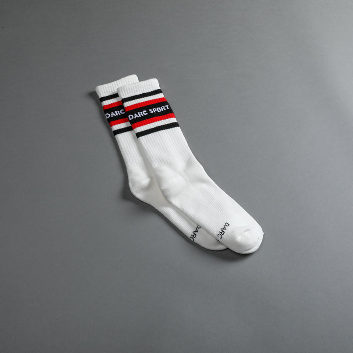Darc Sport Classic Socks in Cream/Red