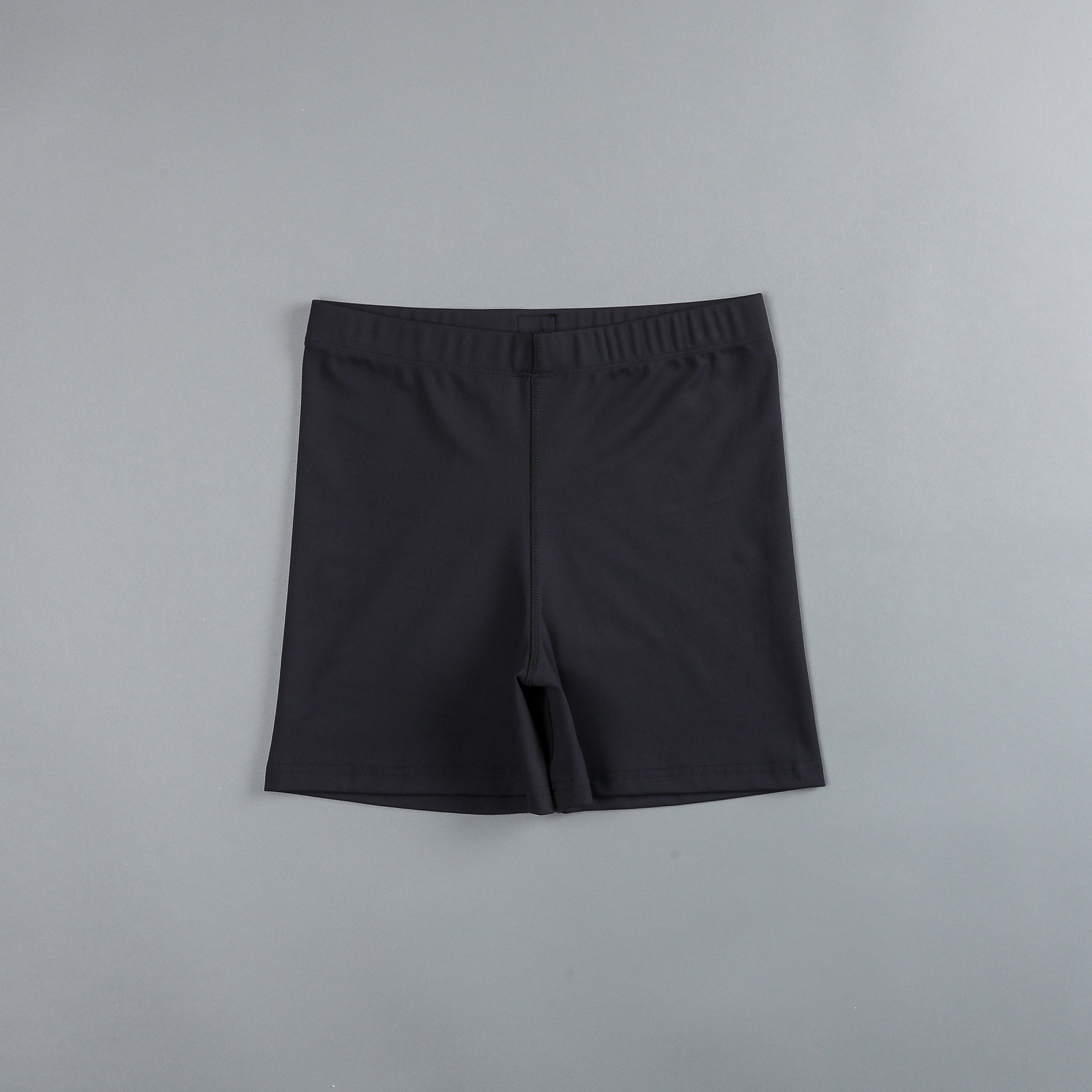 She Wolf Patch Airport Shorts in Black