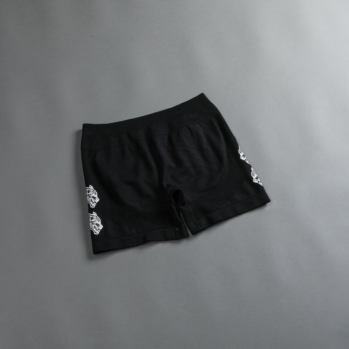 She Our Loyalty Katya Seamless Shorts in Black