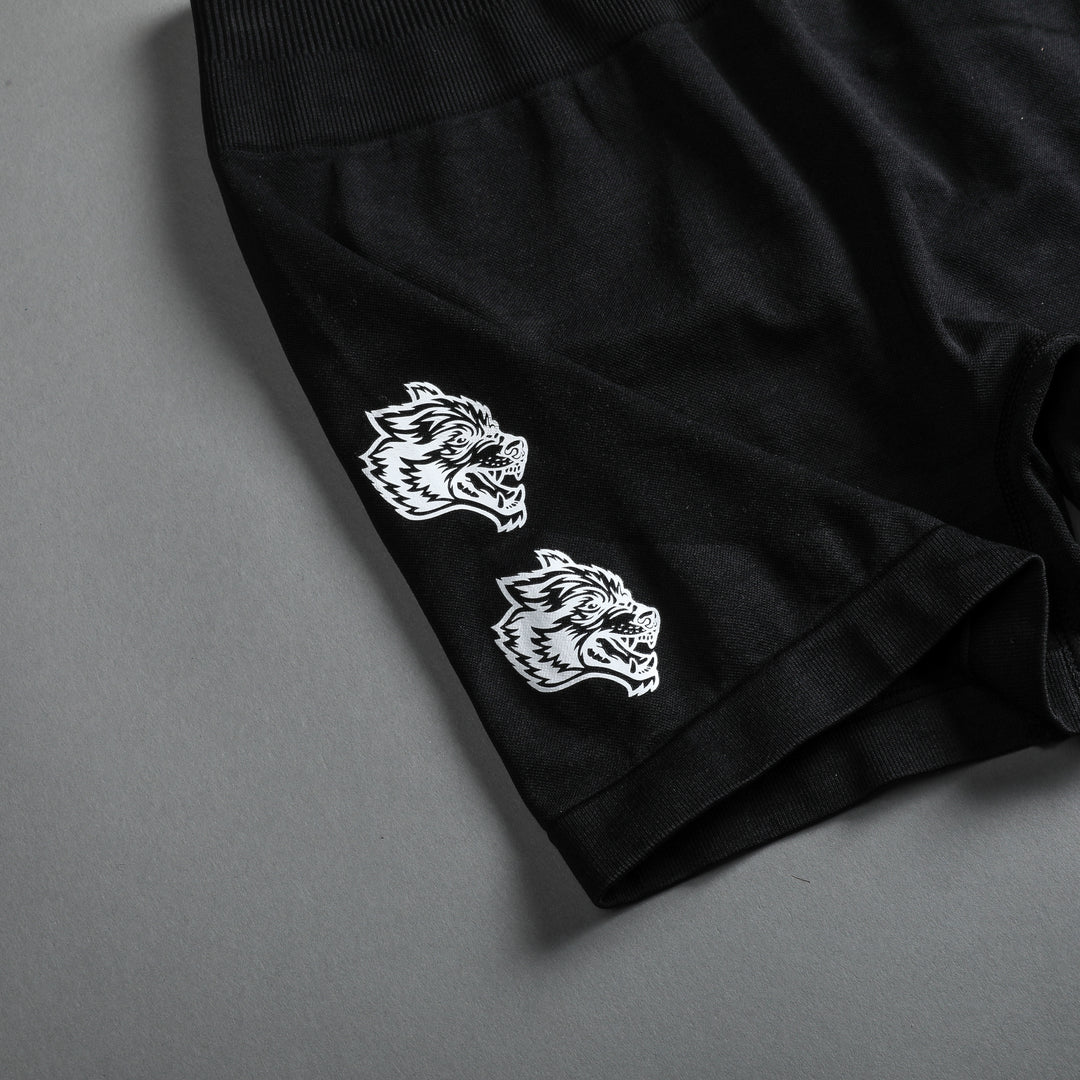 She Our Loyalty Katya Seamless Shorts in Black