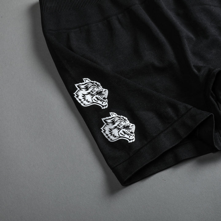 She Our Loyalty Katya Seamless Shorts in Black