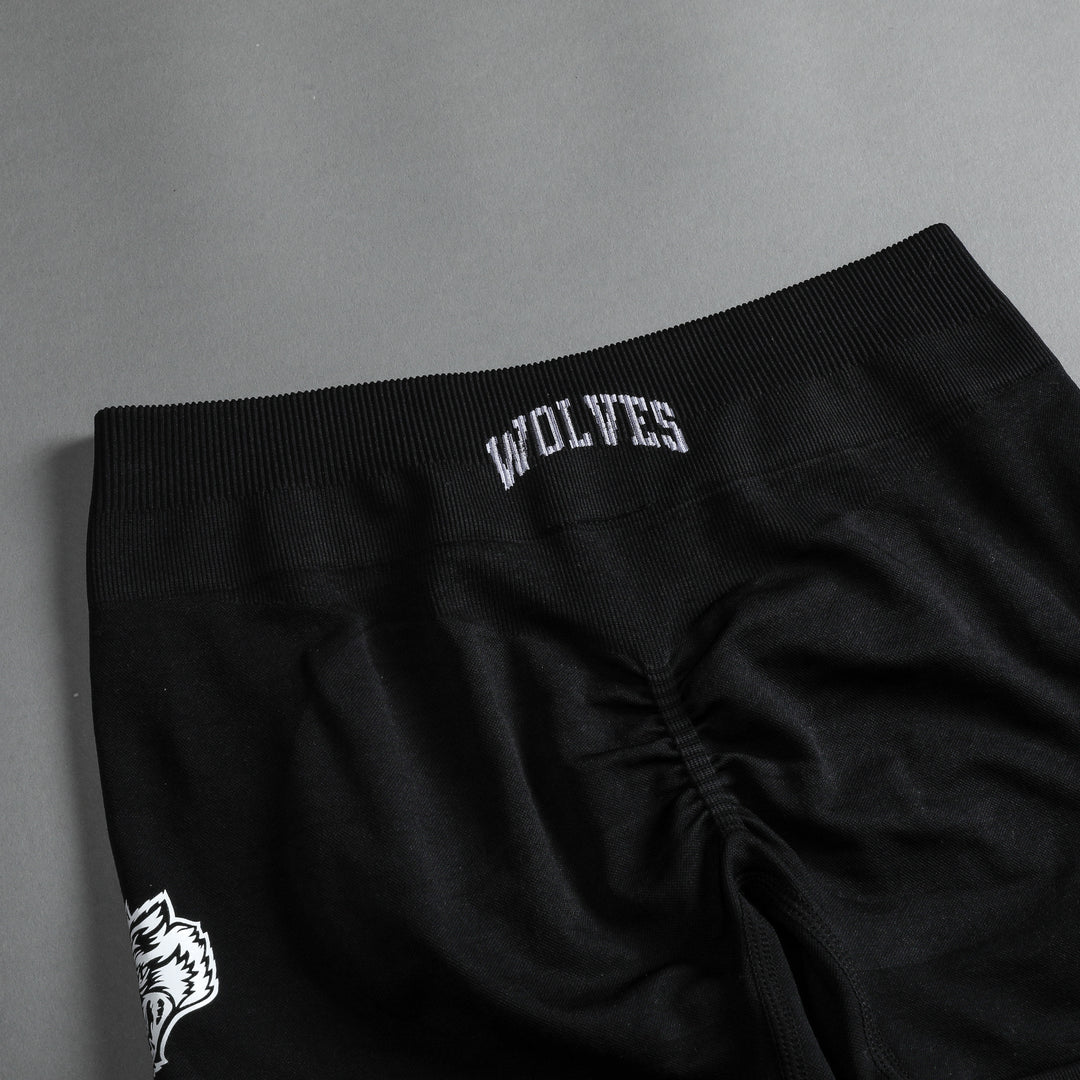 She Our Loyalty Katya Seamless Shorts in Black