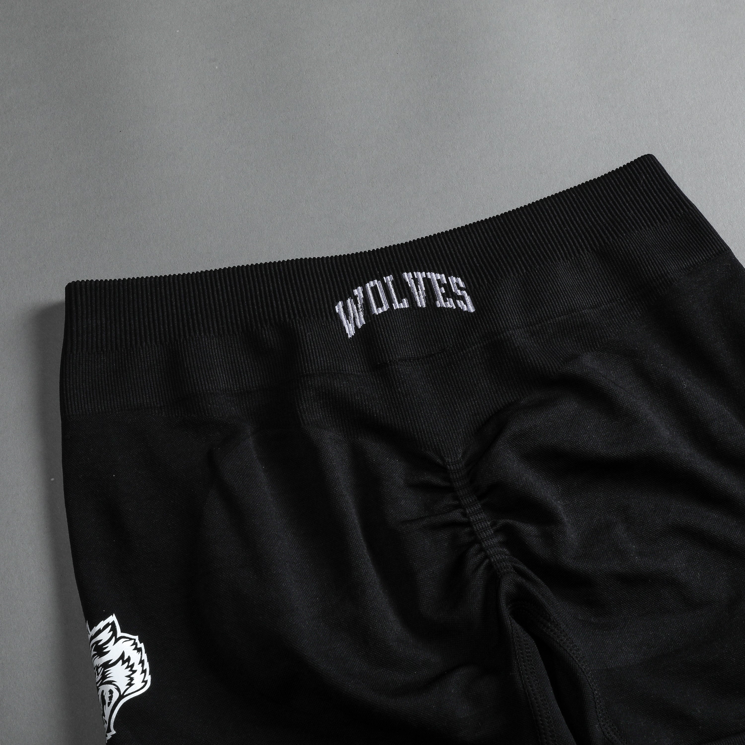 She Our Loyalty Katya Seamless Shorts in Black