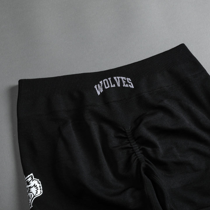 She Our Loyalty Katya Seamless Shorts in Black