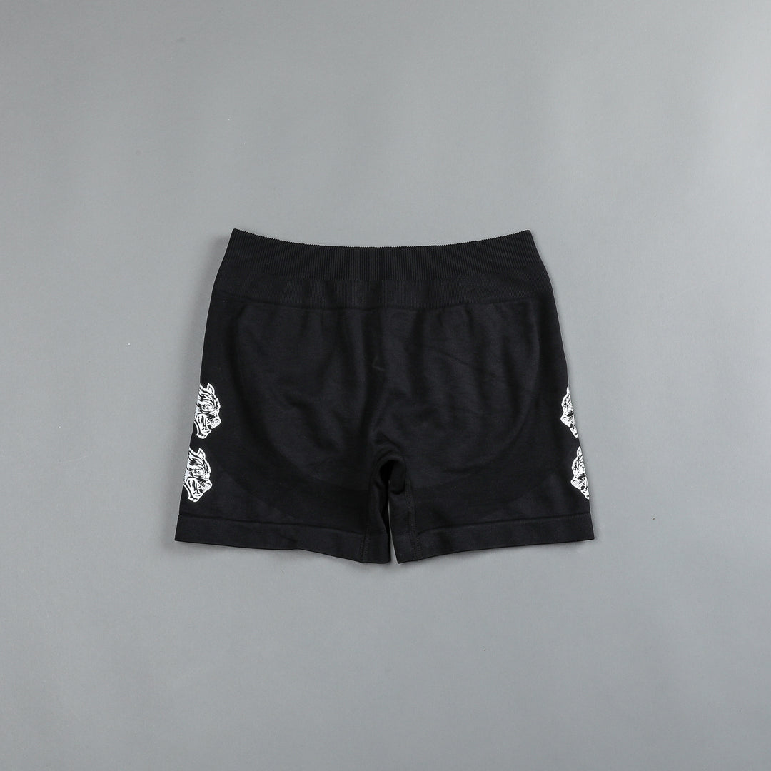 She Our Loyalty Katya Seamless Shorts in Black