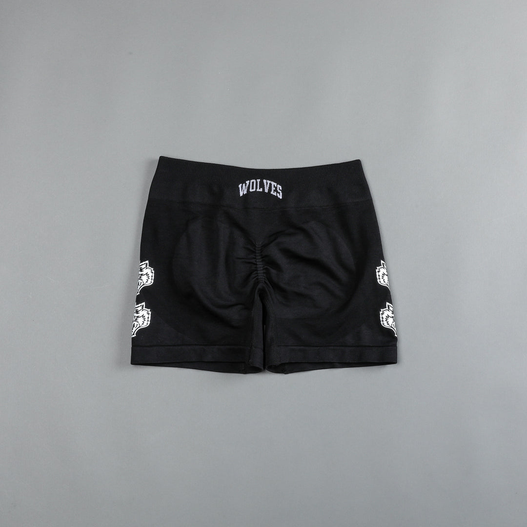 She Our Loyalty Katya Seamless Shorts in Black